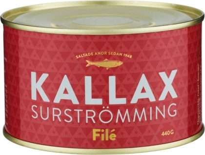 Buy Oskar's Surströmming 300 g, 10-12 sour herring fillets