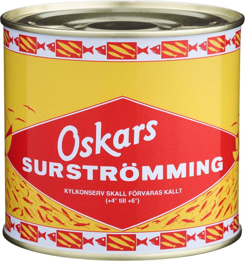 Oskar's Surströmming 475 g, 10-12 pieces of sour herring
