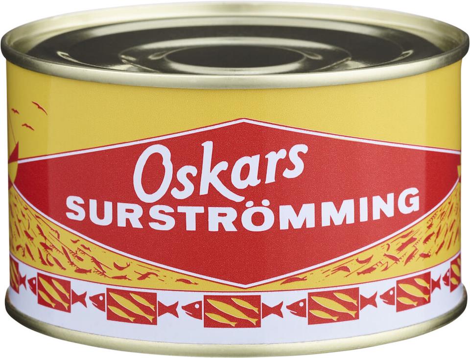 Oskar's Surströmming 300 g, 8-12 pieces of sour herring fillets